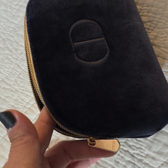 DIOR Addict blue velvet pouch - Picture 2 of 2